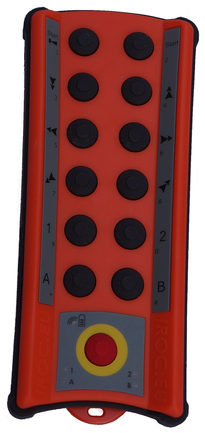 12 buttons / 2 step – Industrial Radio Operated Control